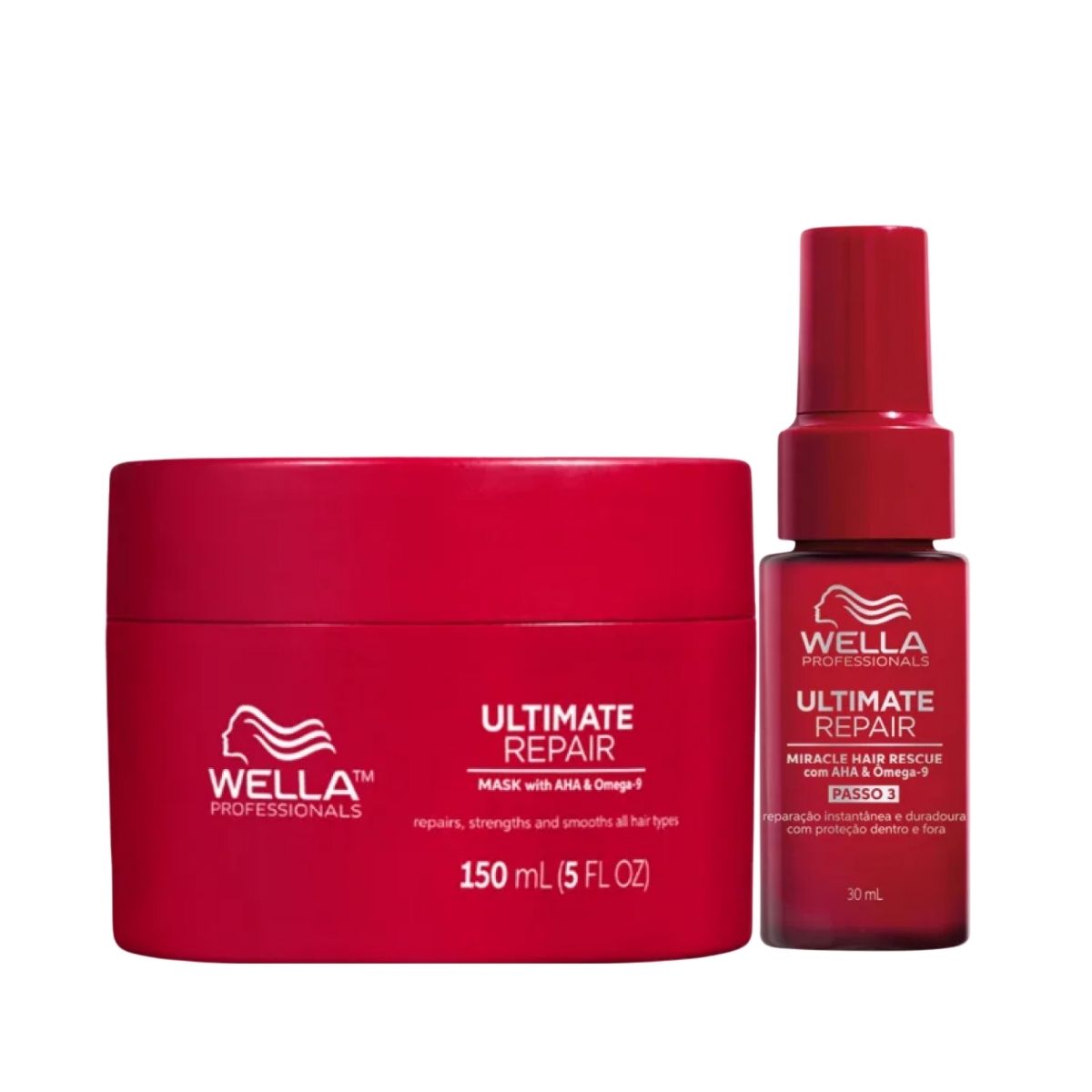Kit Wella Ultimate Repair Máscara e Leave-in