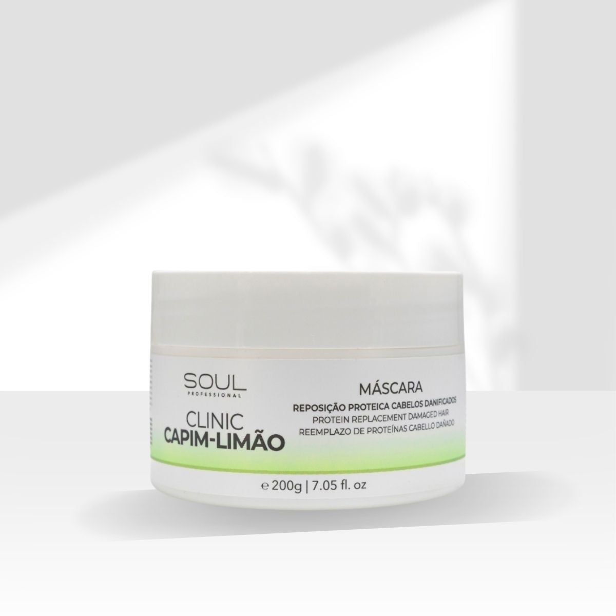 Máscara Soul Clinic Oleos Essenciais Capim Limão 200 g