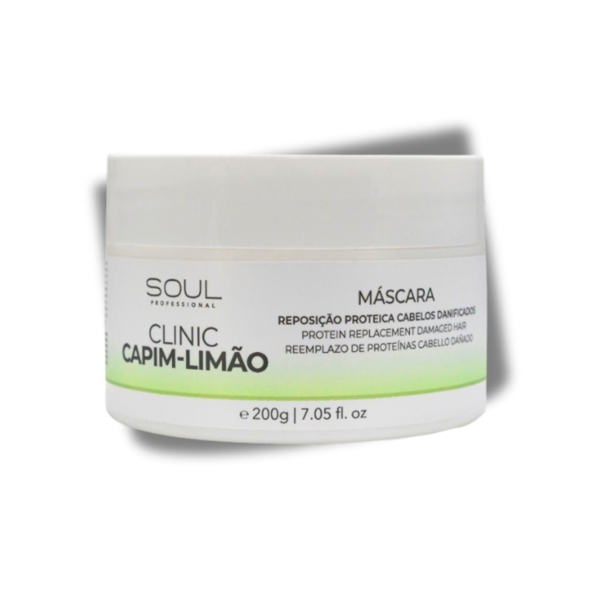 Máscara Soul Clinic Oleos Essenciais Capim Limão 200 g