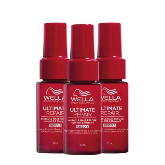 Kit Wella Ultimate Repair 3 Leave-in 30 ml