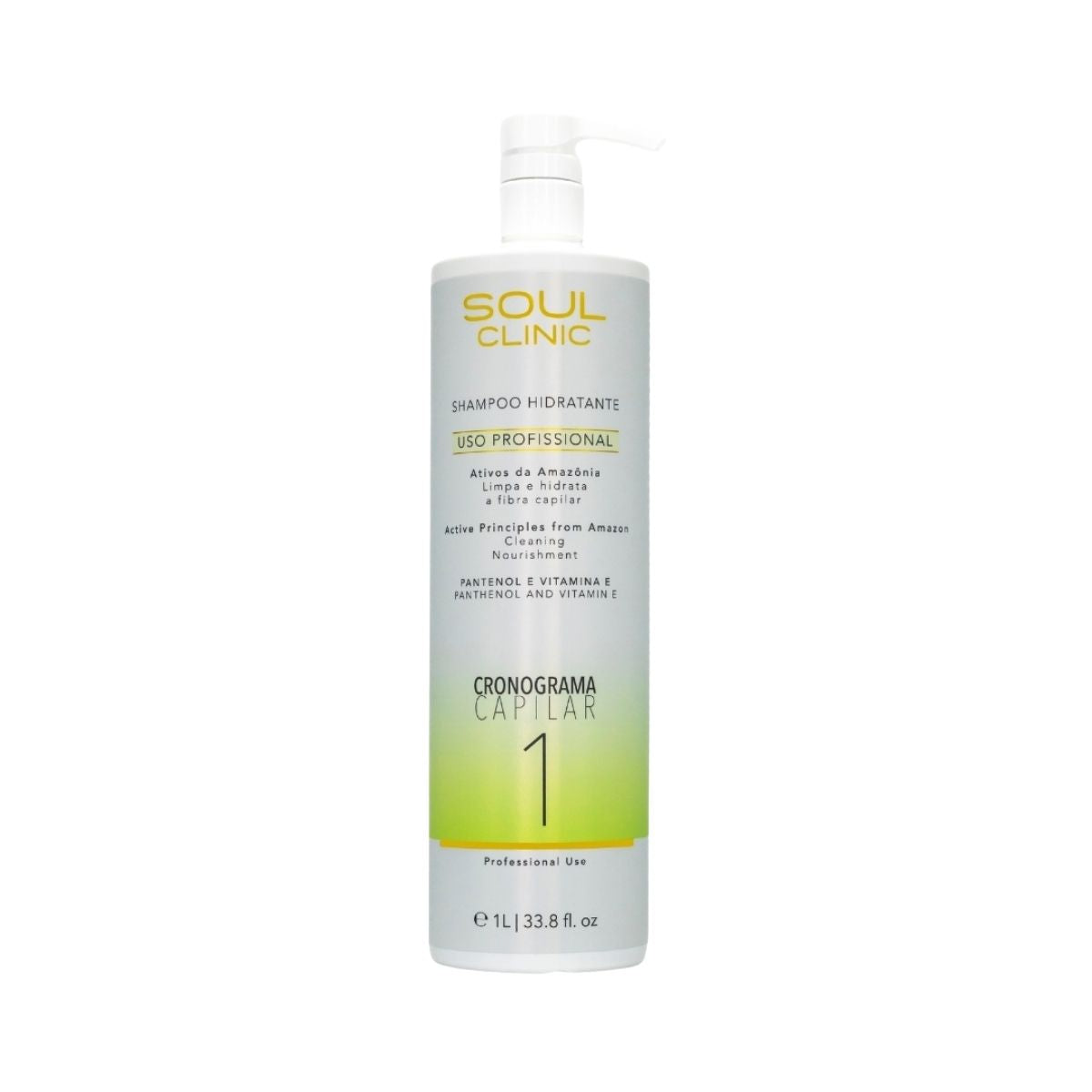 Shampoo Soul Clinic Cronograma Capilar Hidratante 1 Litro