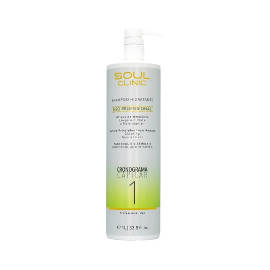 Shampoo Soul Clinic Cronograma Capilar Hidratante 1 Litro
