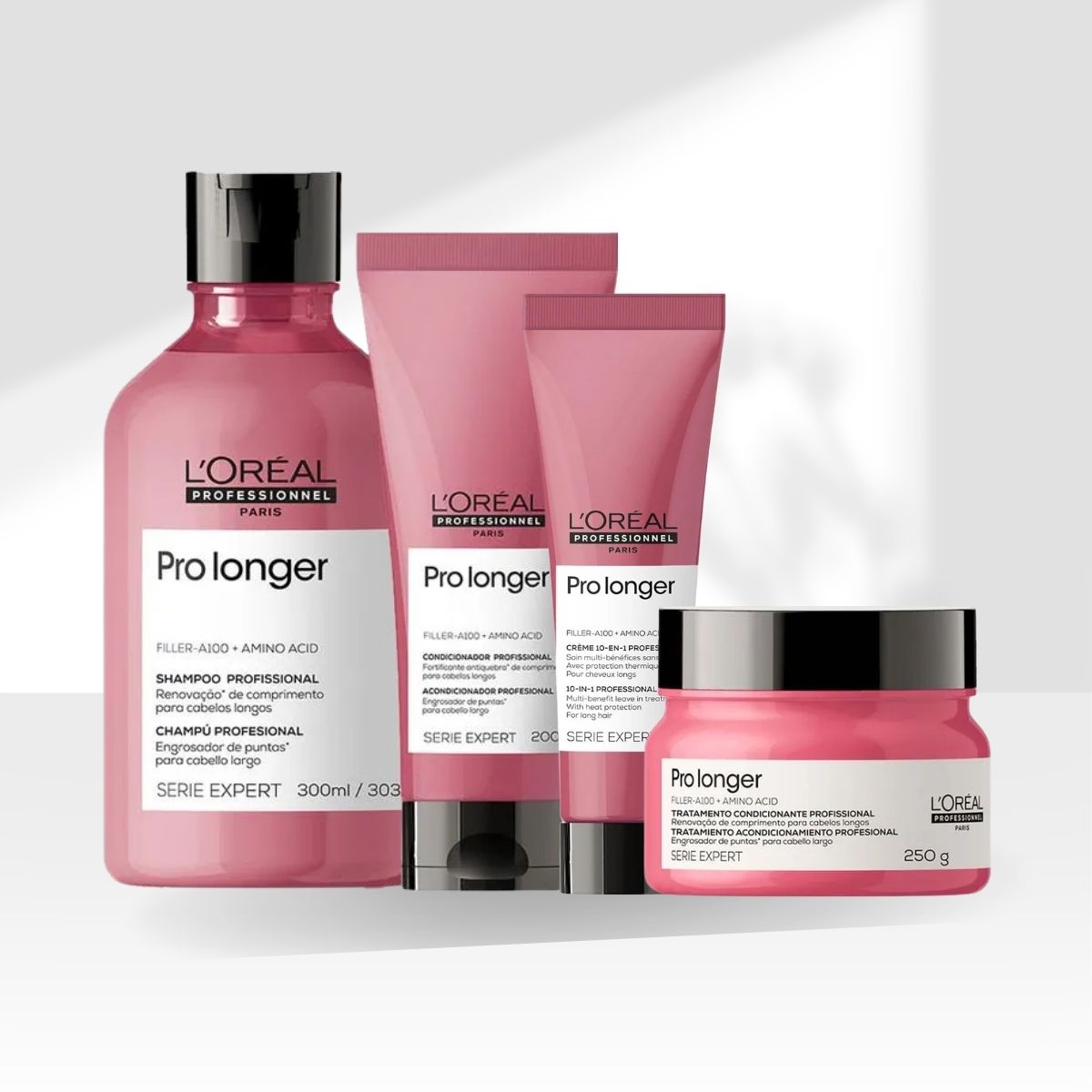 Kit Loreal Serie Expert Pro Longer Home Care (4 Produtos)