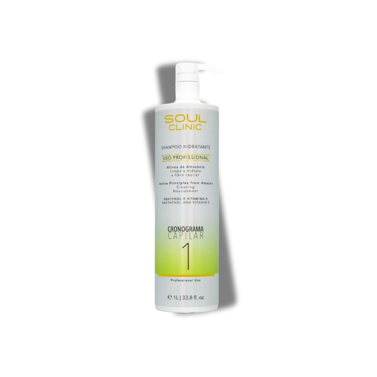 Shampoo Soul Clinic Cronograma Capilar Hidratante 1 Litro