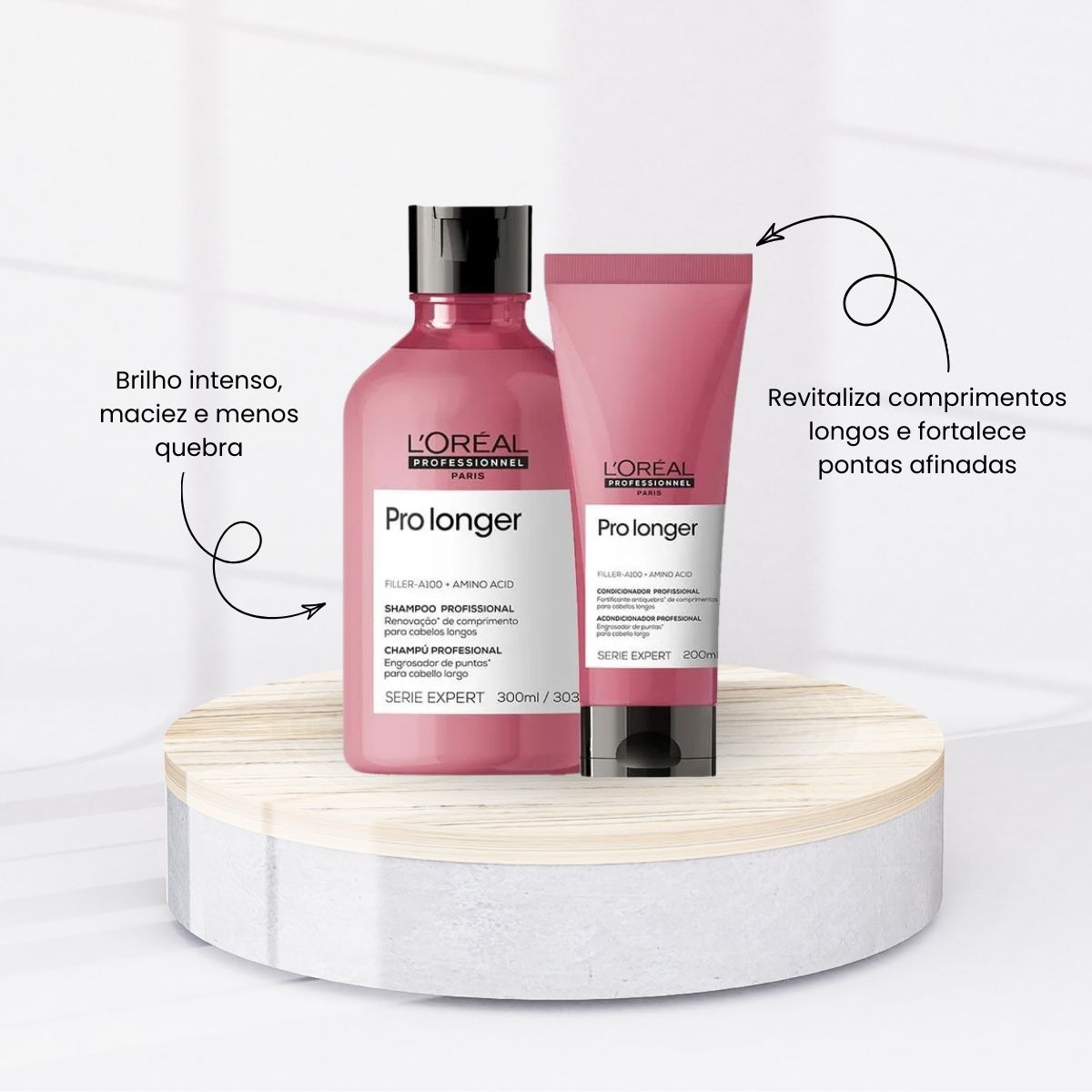Kit Loreal Serie Expert Pro Longer Home Care (3 Produtos)