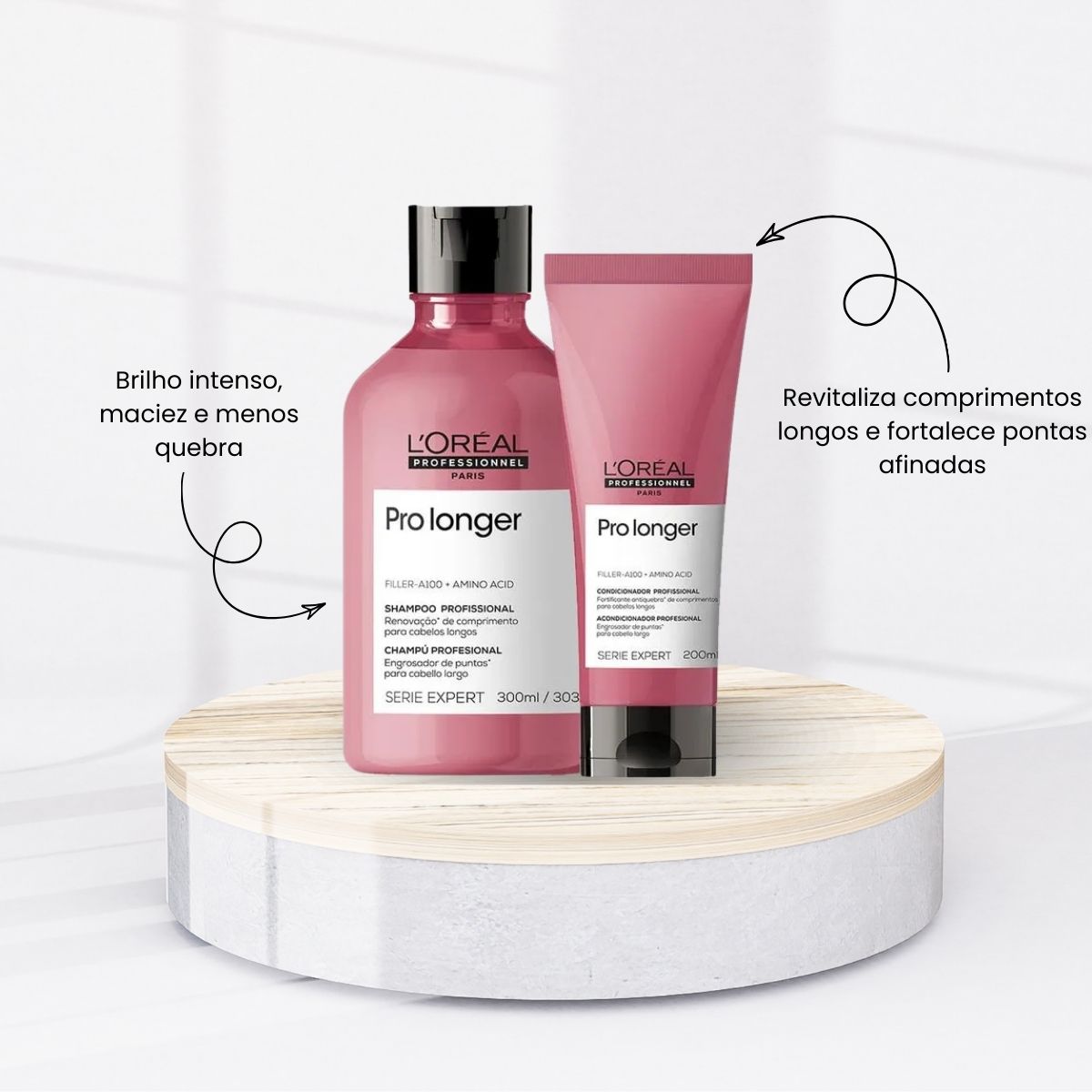 Kit Loreal Serie Expert Pro Longer Home Care (3 Produtos)