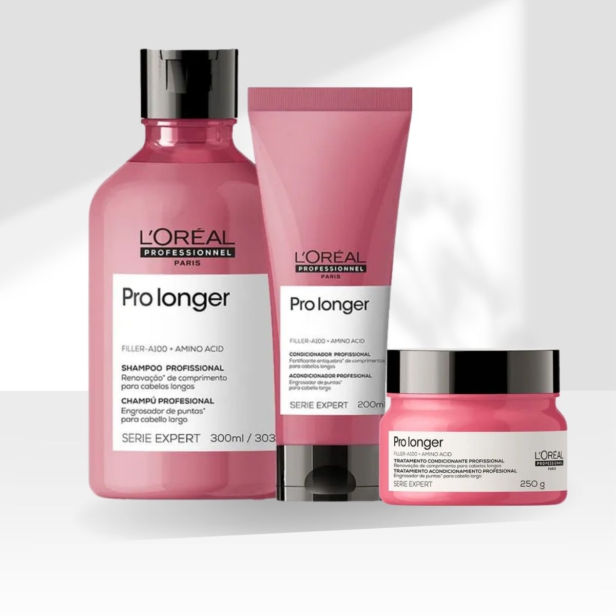 Kit Loreal Serie Expert Pro Longer Home Care (3 Produtos)
