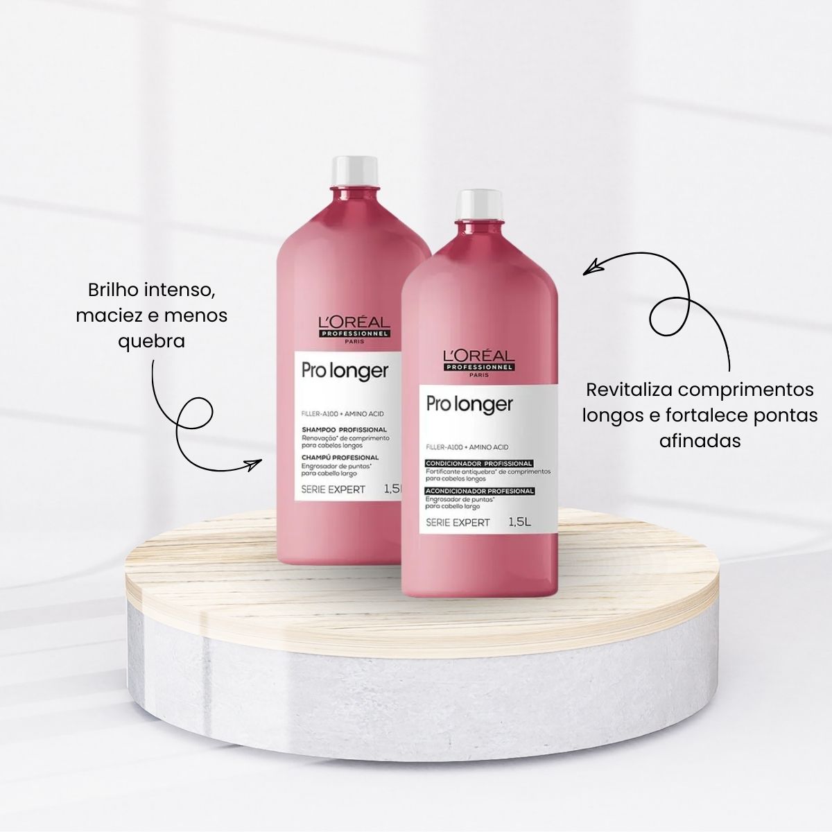 Kit Loreal Serie Expert Pro Longer Salão (3 Produtos)