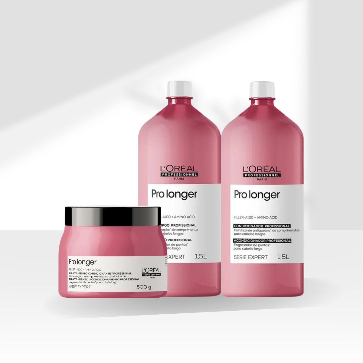 Kit Loreal Serie Expert Pro Longer Salão (3 Produtos)