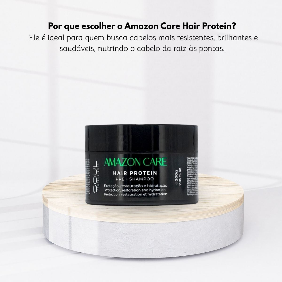 Máscara Soul Amazon Care Hair Protein Pré Shampoo 200 g