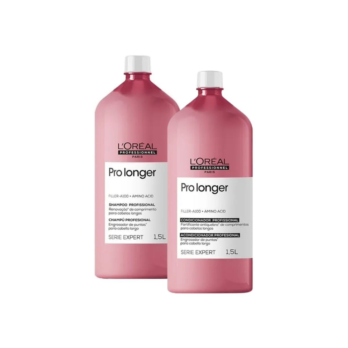 Kit Loreal Pro Longer Shampoo e Condicionador 1,5L