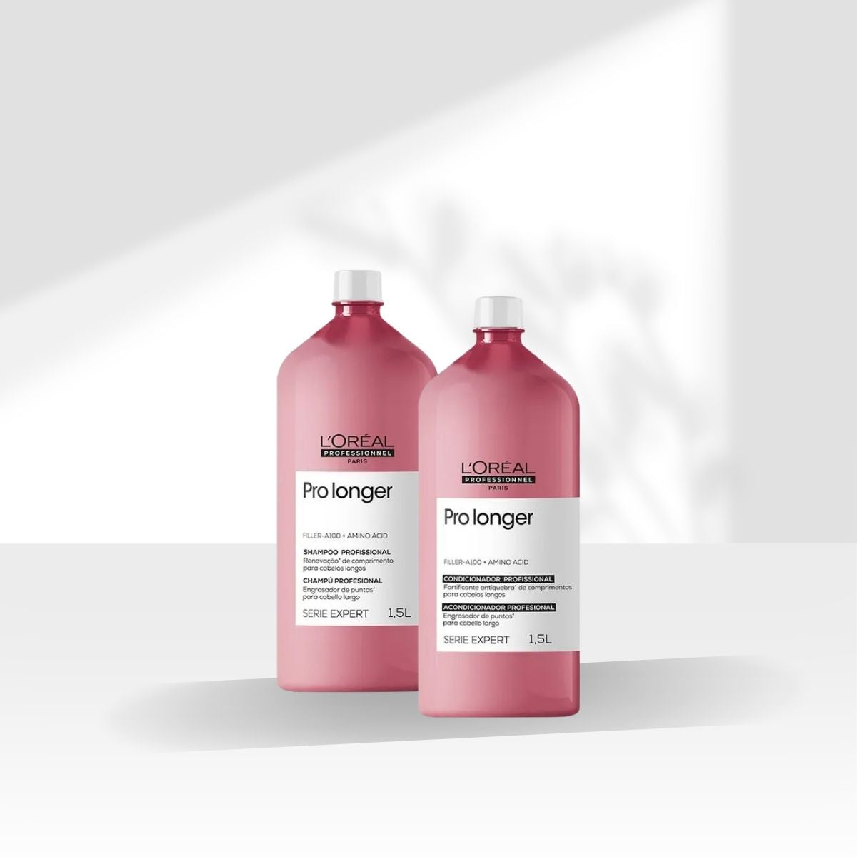 Kit Loreal Pro Longer Shampoo e Condicionador 1,5L