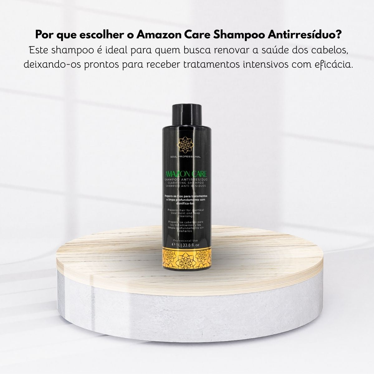Shampoo Antirresíduo Soul Amazon Care Clarifying 1 Litro