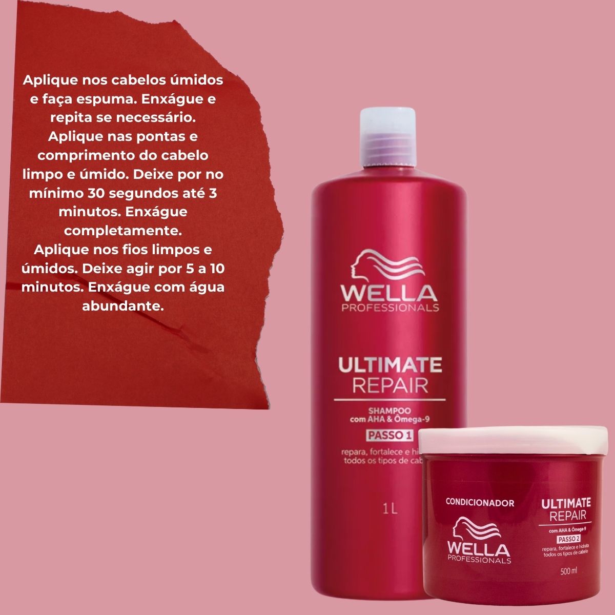 Kit Wella Ultimate Repair Salão (2 Produtos)
