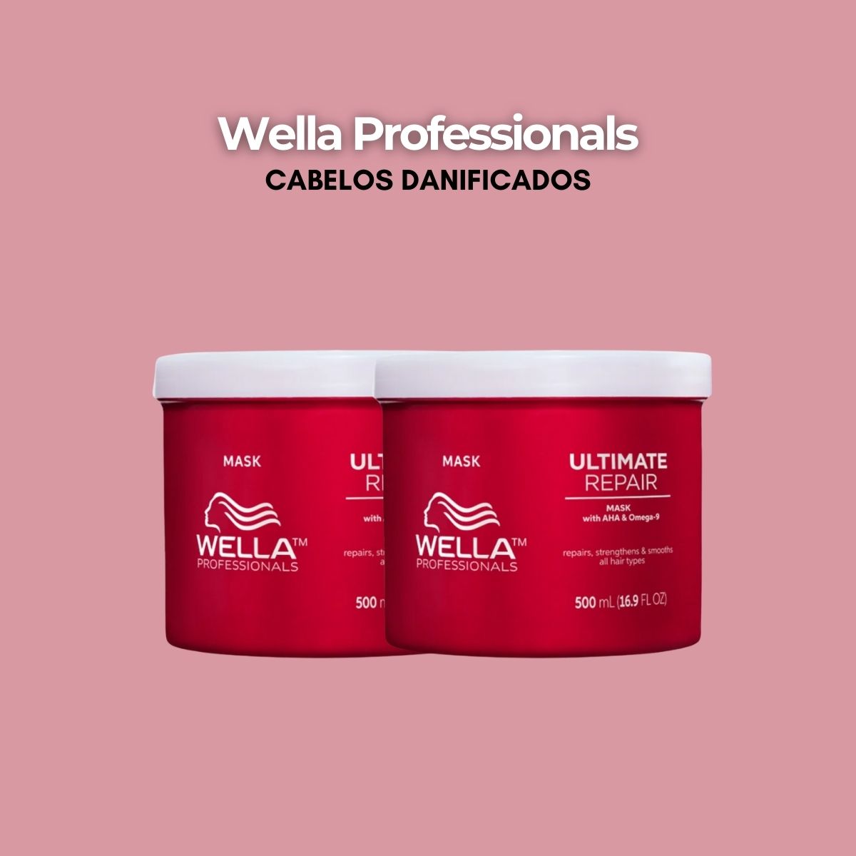Kit Wella Ultimate Repair 2 Máscaras 500 ml