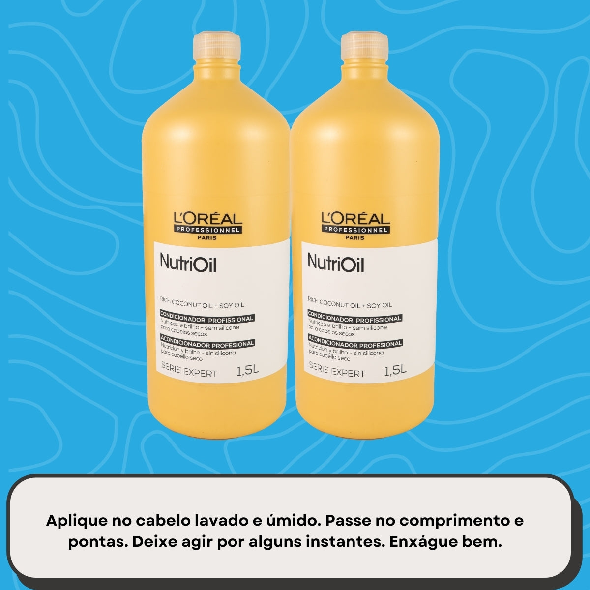 Kit Loreal NutriOil 2 Condicionador 1,5L