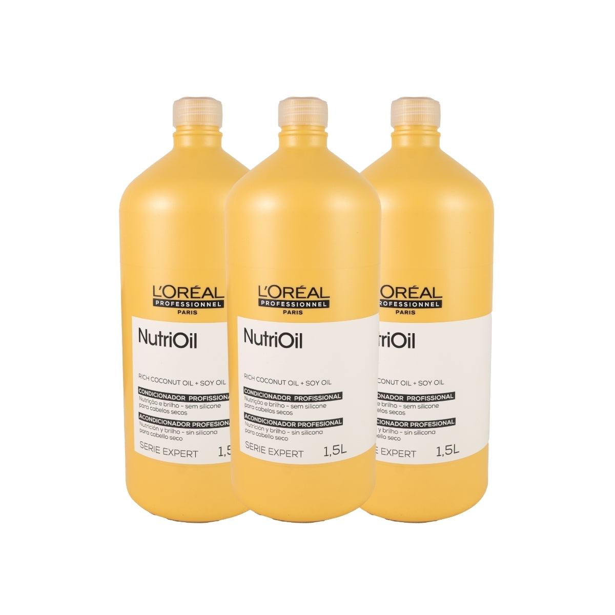 Kit Loreal NutriOil 3 Condicionador 1,5L
