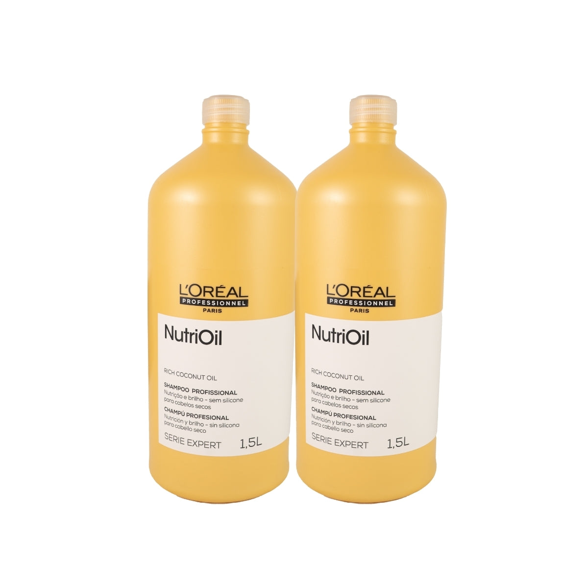 Kit Loreal NutriOil 2 Shampoo 1,5L