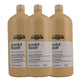 Kit Loreal Absolut Repair Gold Quinoa 3 Shampoo 1,5L