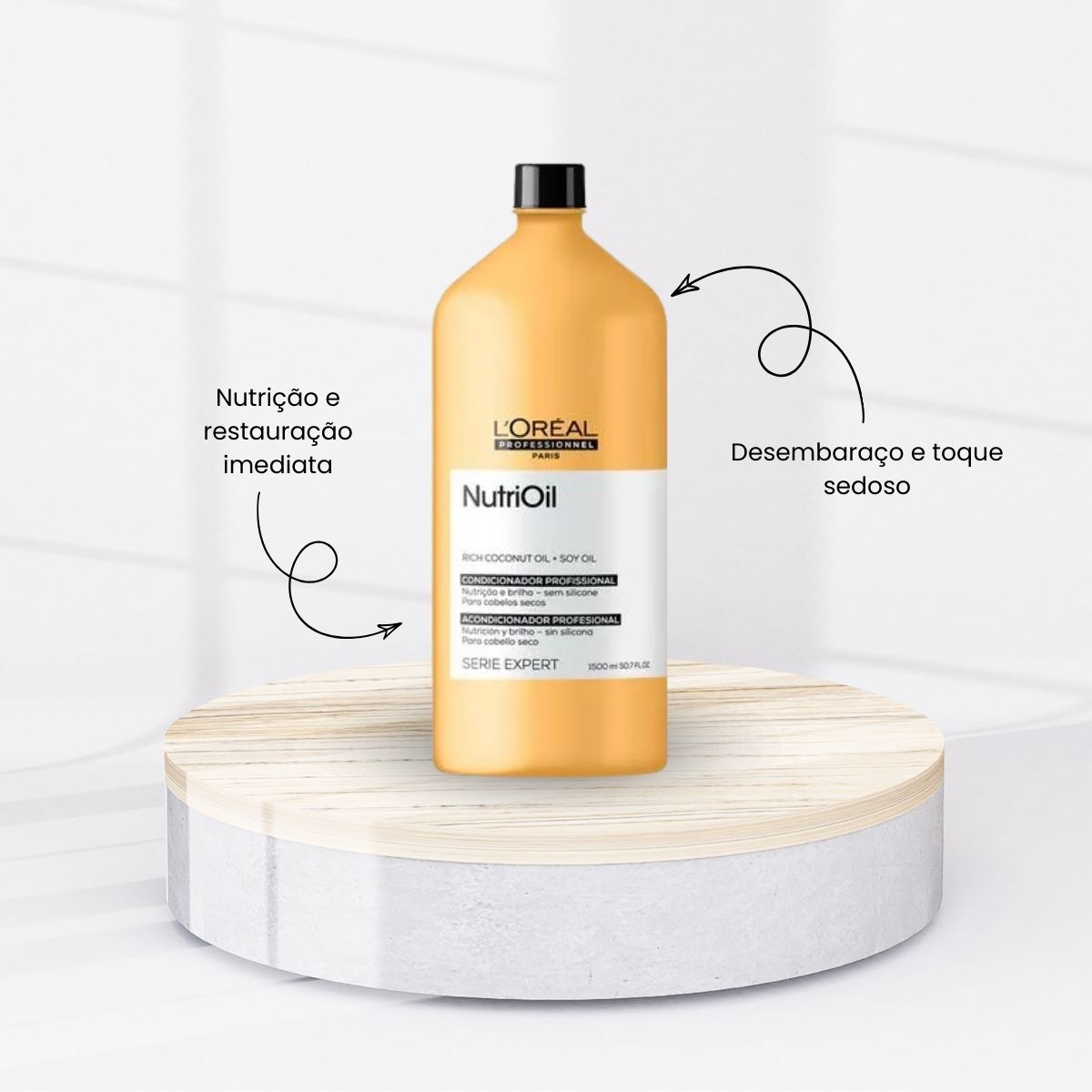 Kit Loreal NutriOil Salão (4 Produtos)
