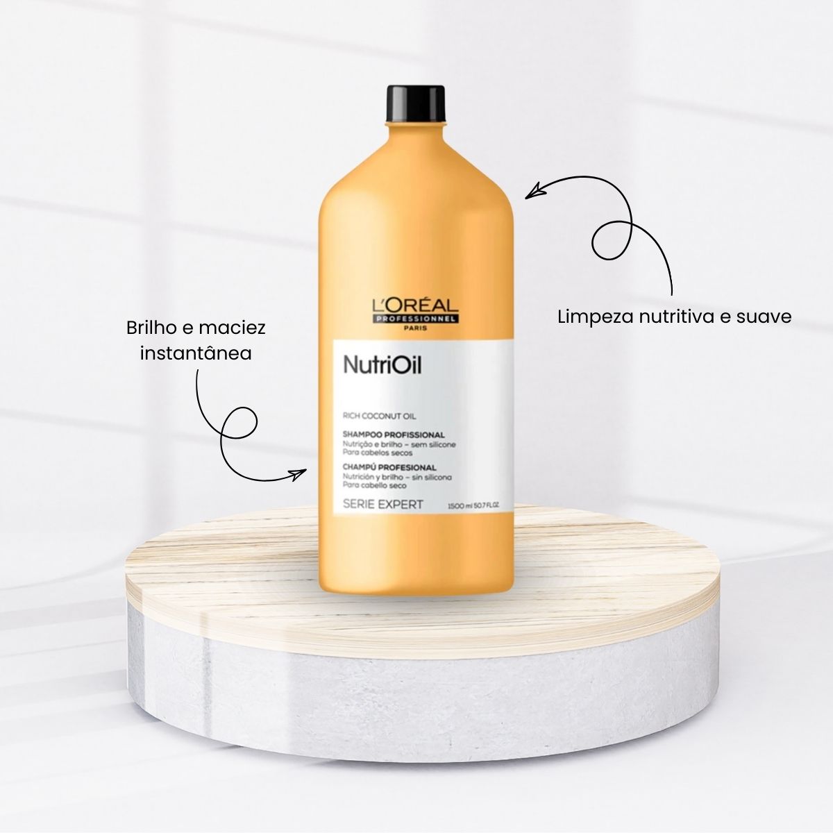 Kit Loreal NutriOil Salão (4 Produtos)