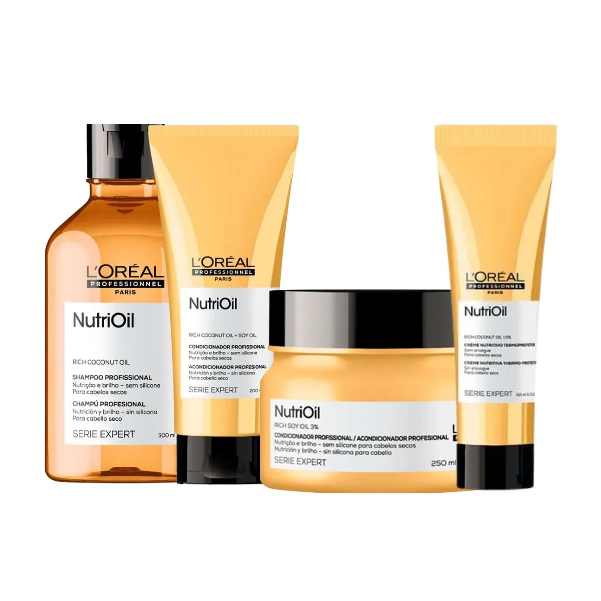 Kit Loreal NutriOil Home Care (4 Produtos)