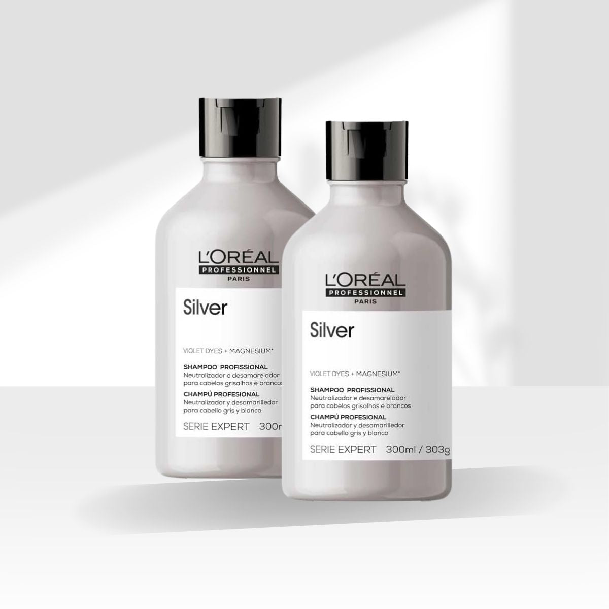 Kit Loreal Silver 2 Shampoo 300 ml