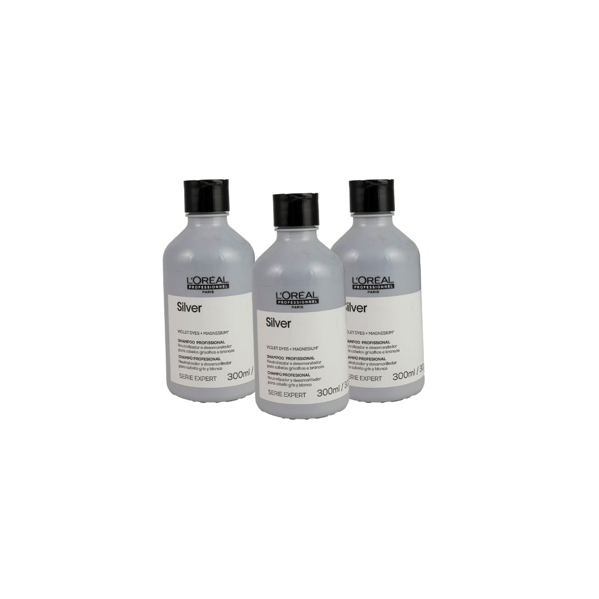Kit Loreal Silver 3 Shampoo 300 ml