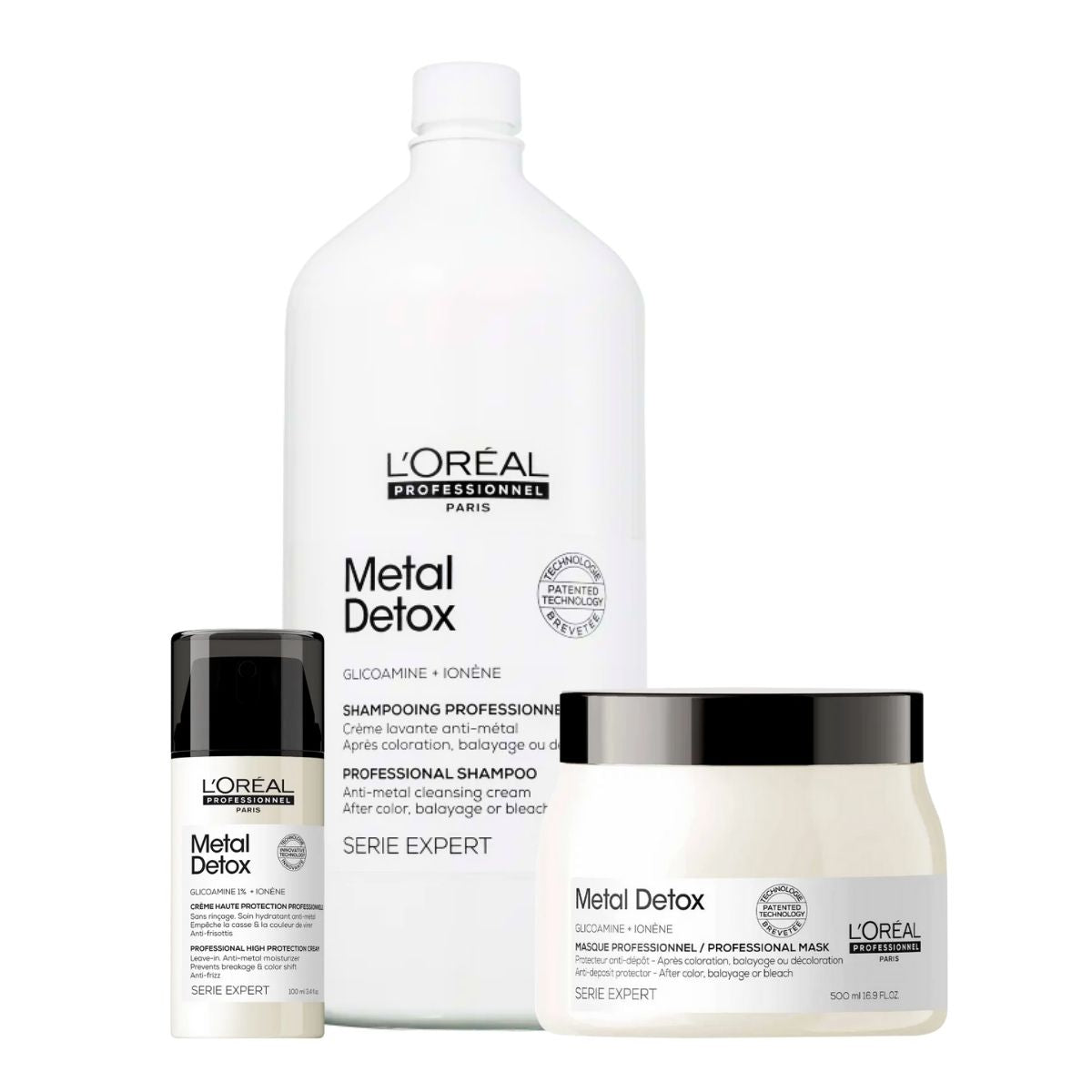 Kit Loreal Metal Detox Salão (3 Produtos)