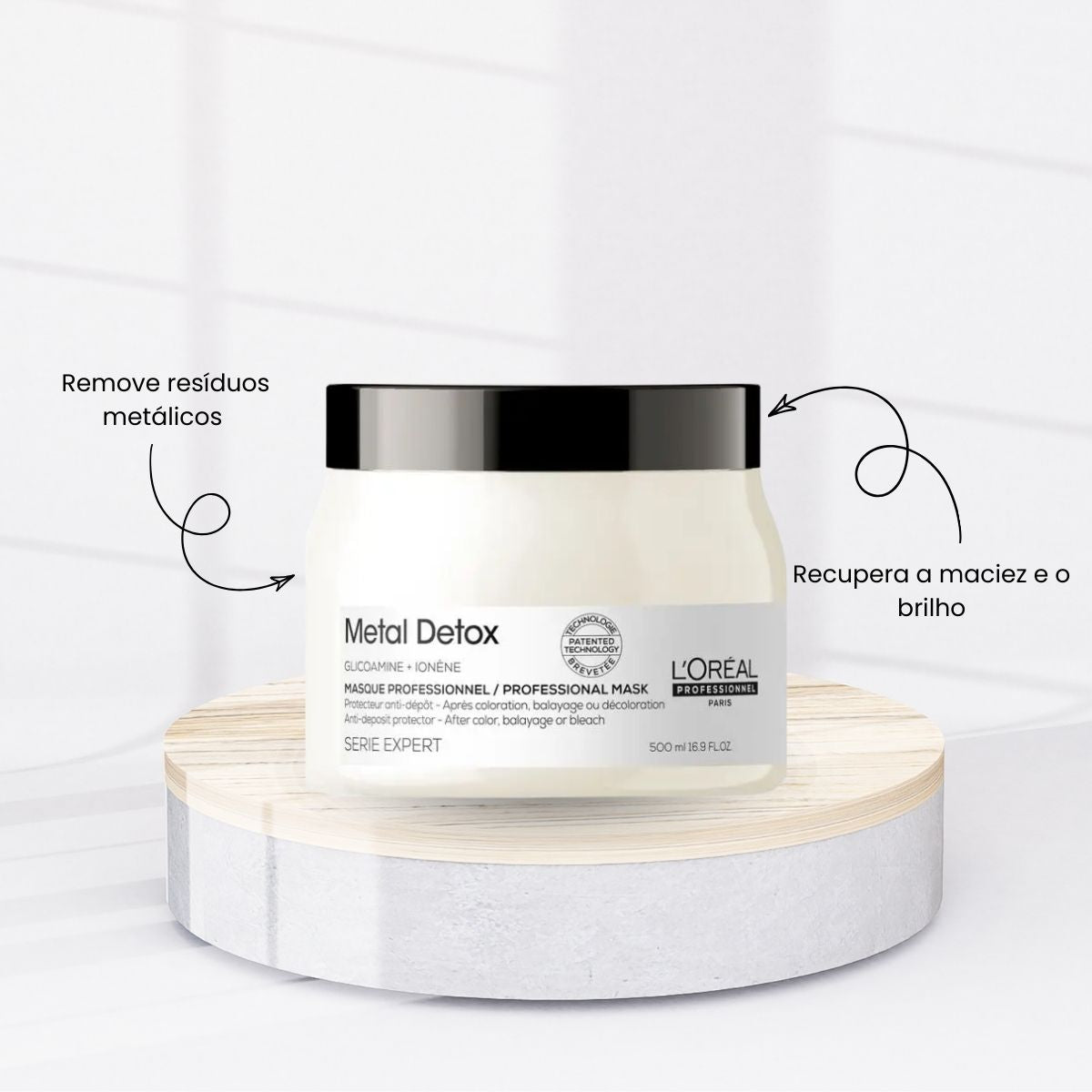 Kit Loreal Metal Detox Salão (3 Produtos)