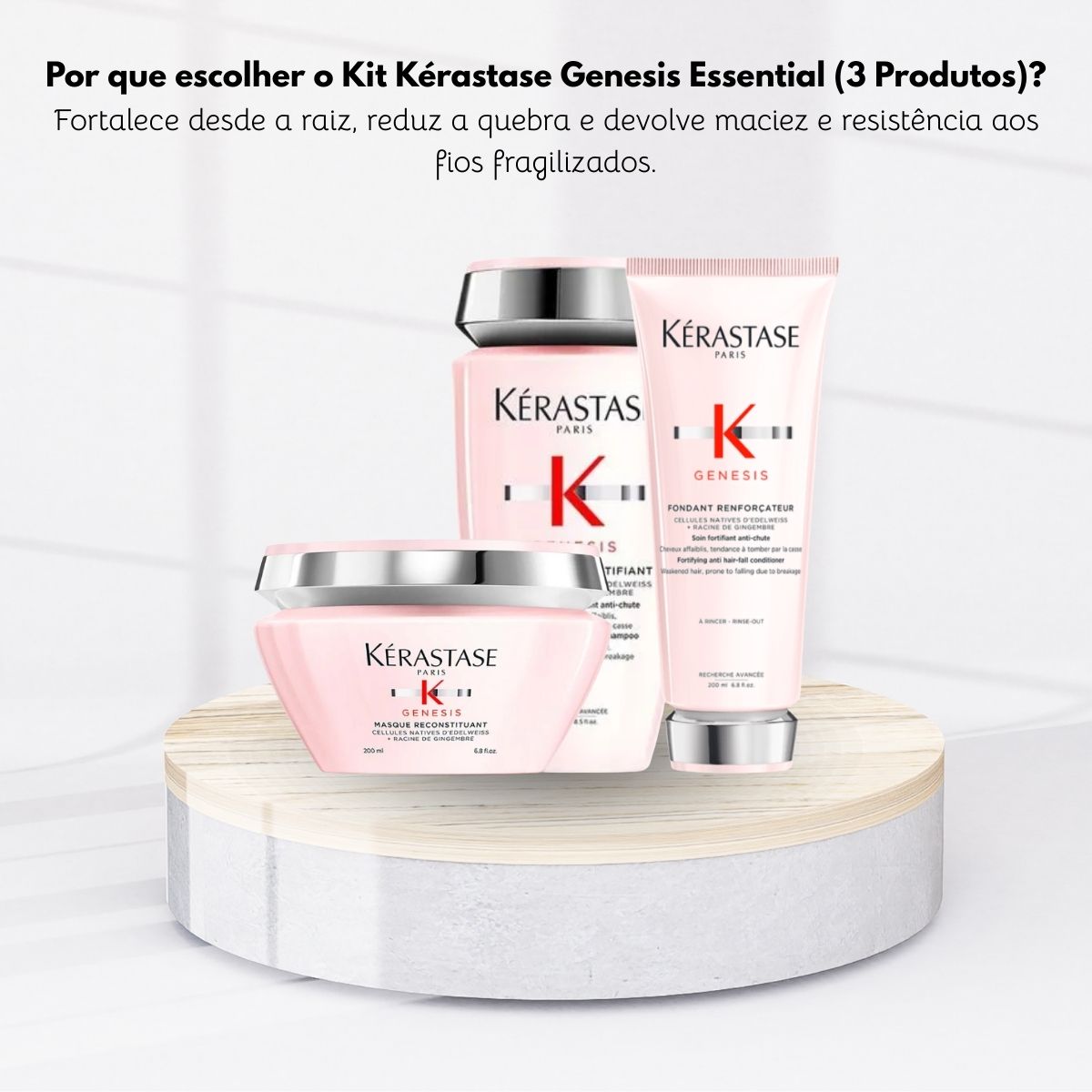 Kit Kérastase Genesis Essential (3 Produtos)