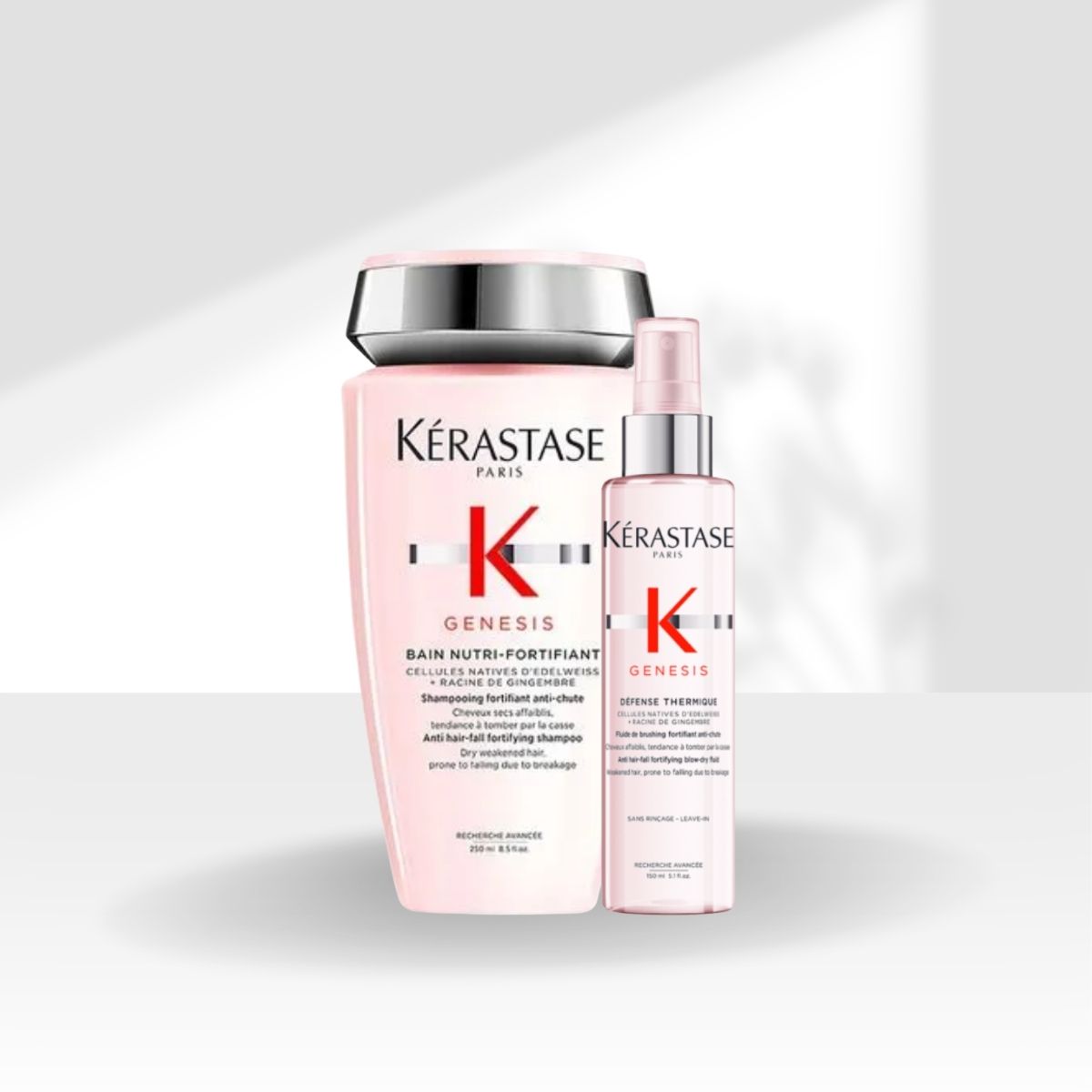 Kit Kérastase Genesis Shampoo 250 ml e Protetor Térmico 150 ml