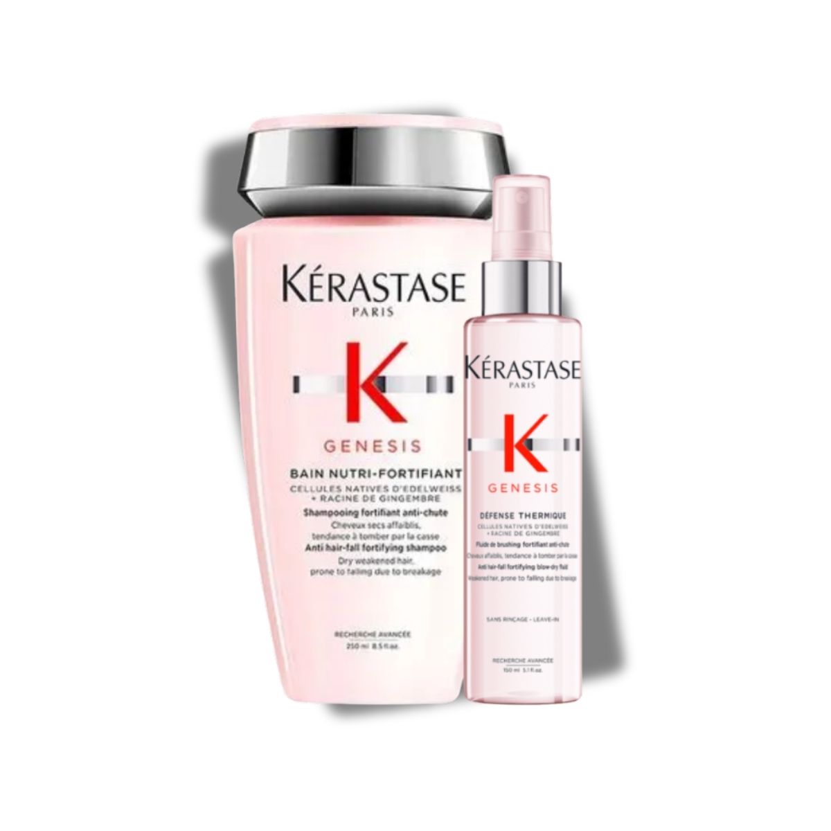 Kit Kérastase Genesis Shampoo 250 ml e Protetor Térmico 150 ml