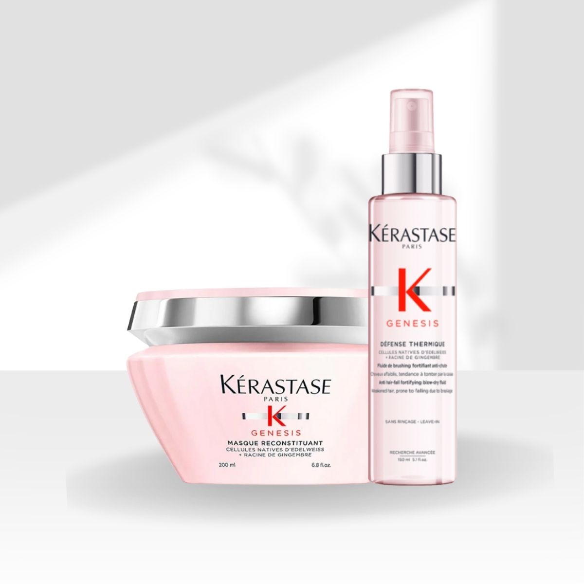 Kit Kérastase Genesis Máscara 200 ml e Protetor Térmico 150 ml