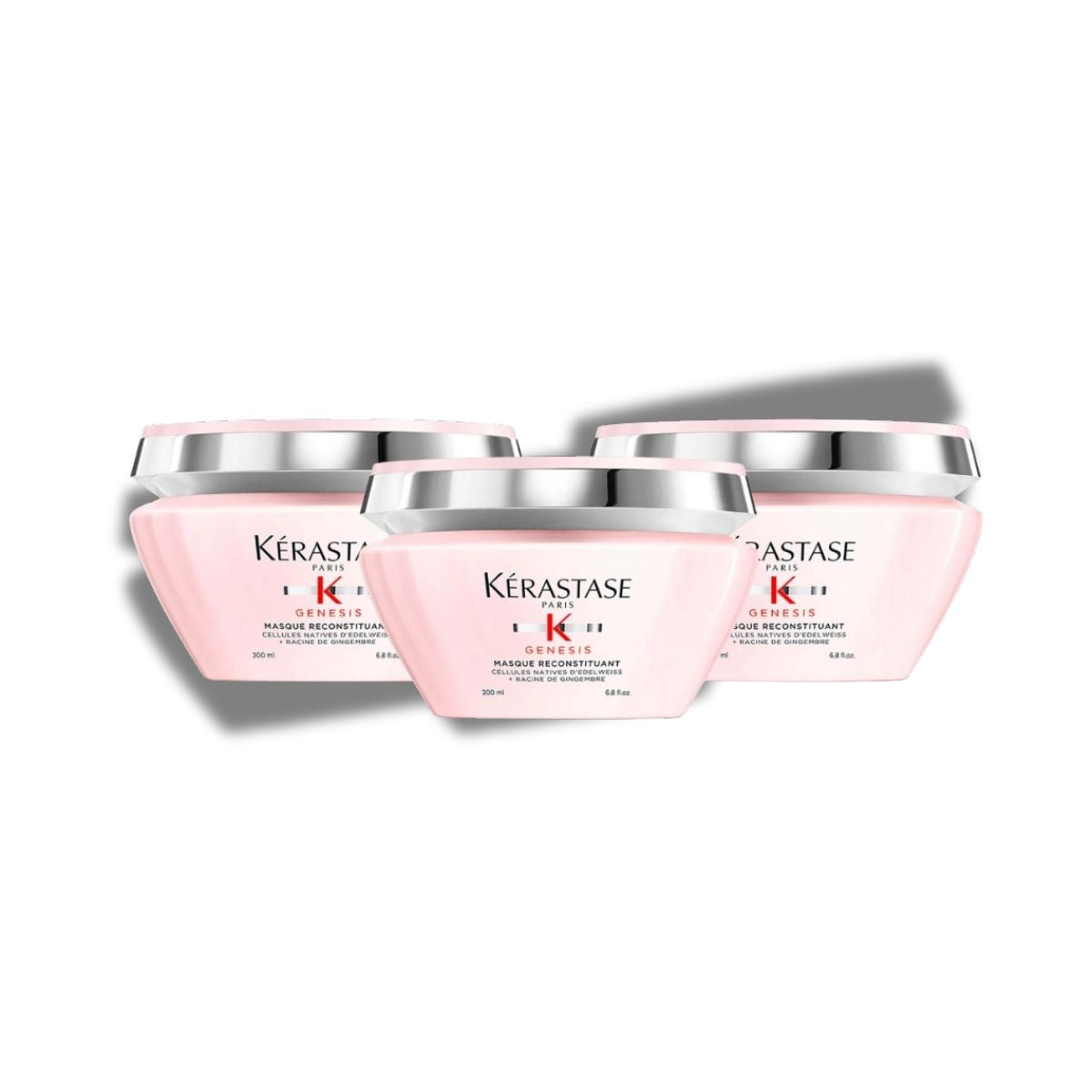 Kit Kérastase Genesis Masque Reconstituant 3 Máscaras 200 ml