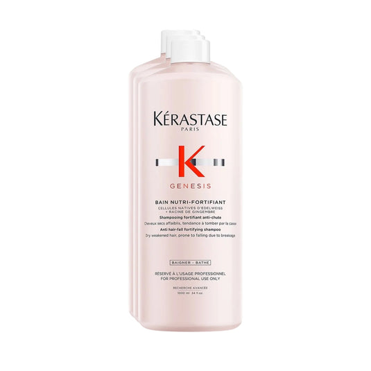Kit Kérastase Genesis Bain-Nutri Fortifiant 3 Shampoo 1 Litro