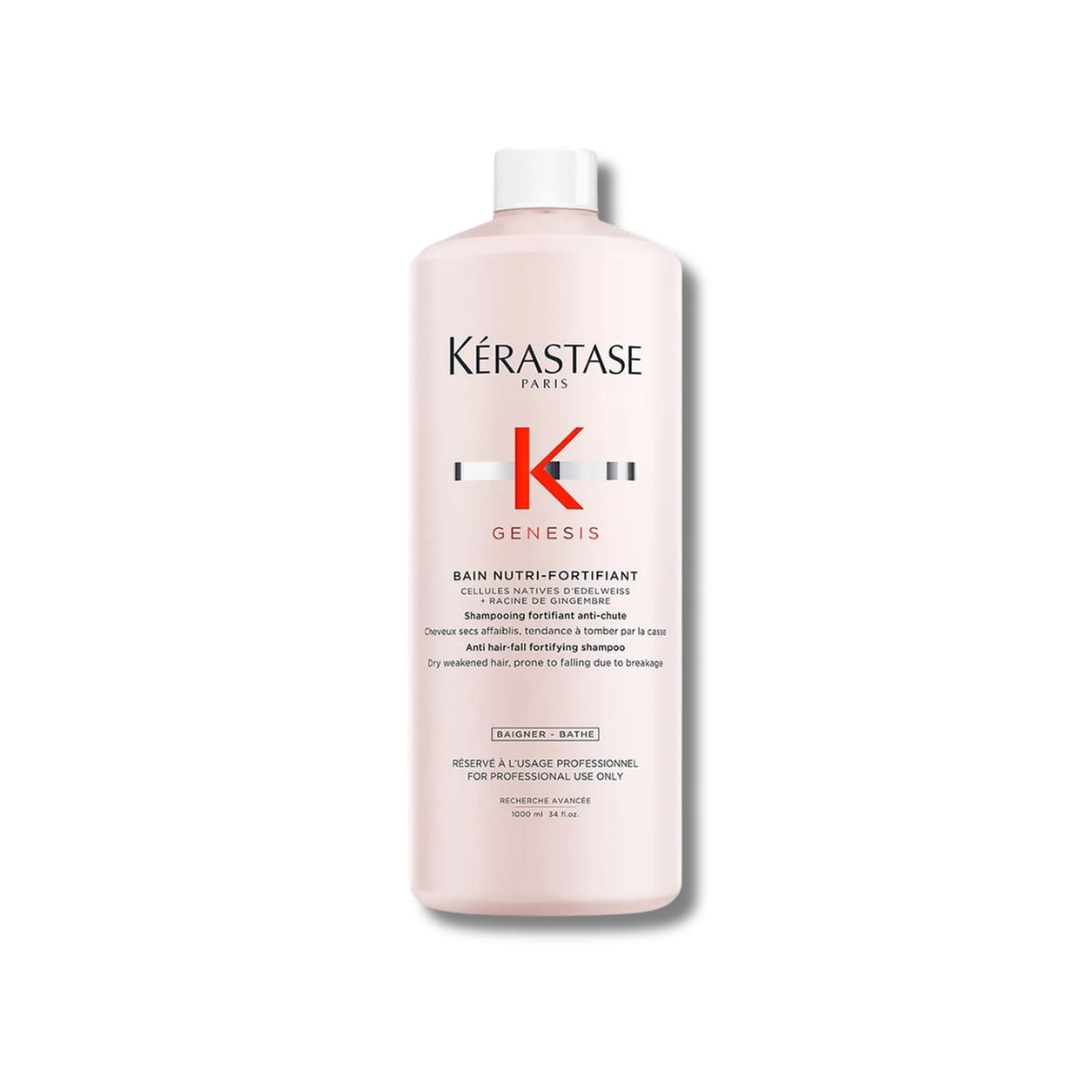Kit Kérastase Genesis Bain-Nutri Fortifiant 3 Shampoo 1 Litro