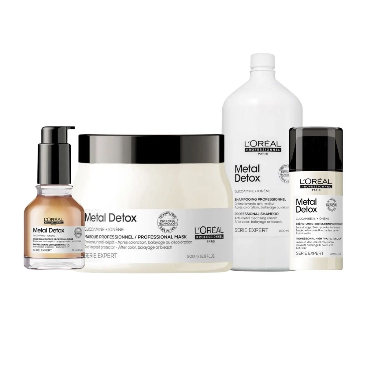 Kit Loreal Metal Detox Salão (4 Produtos)