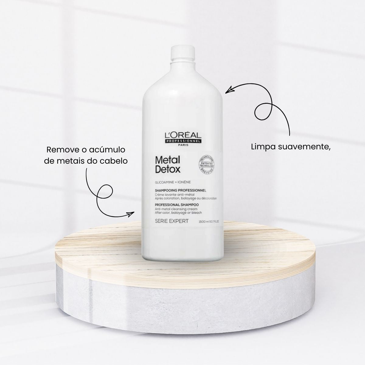 Kit Loreal Metal Detox Salão (4 Produtos)