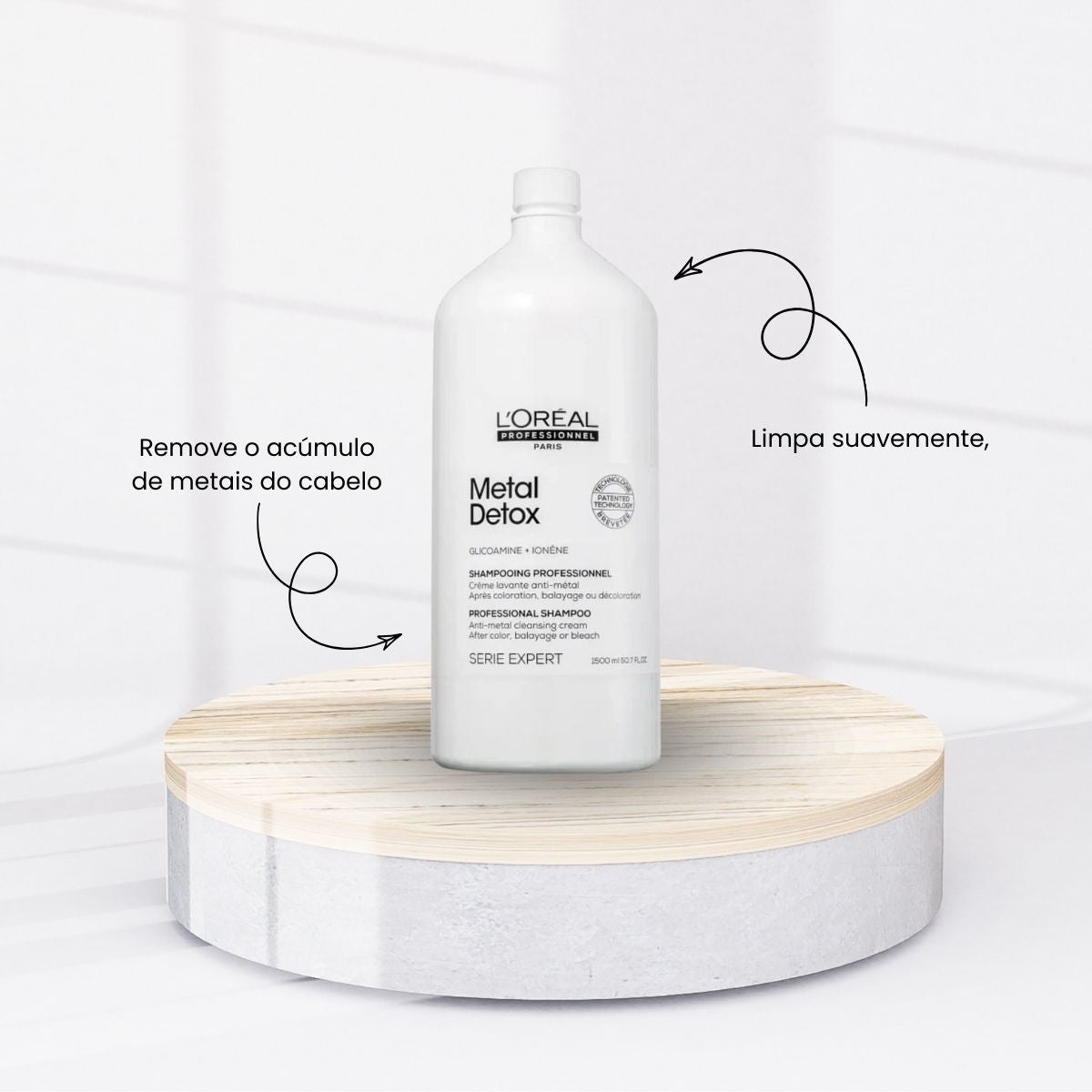 Kit Loreal Metal Detox e Oleo Capilar Salão (3 Produtos)