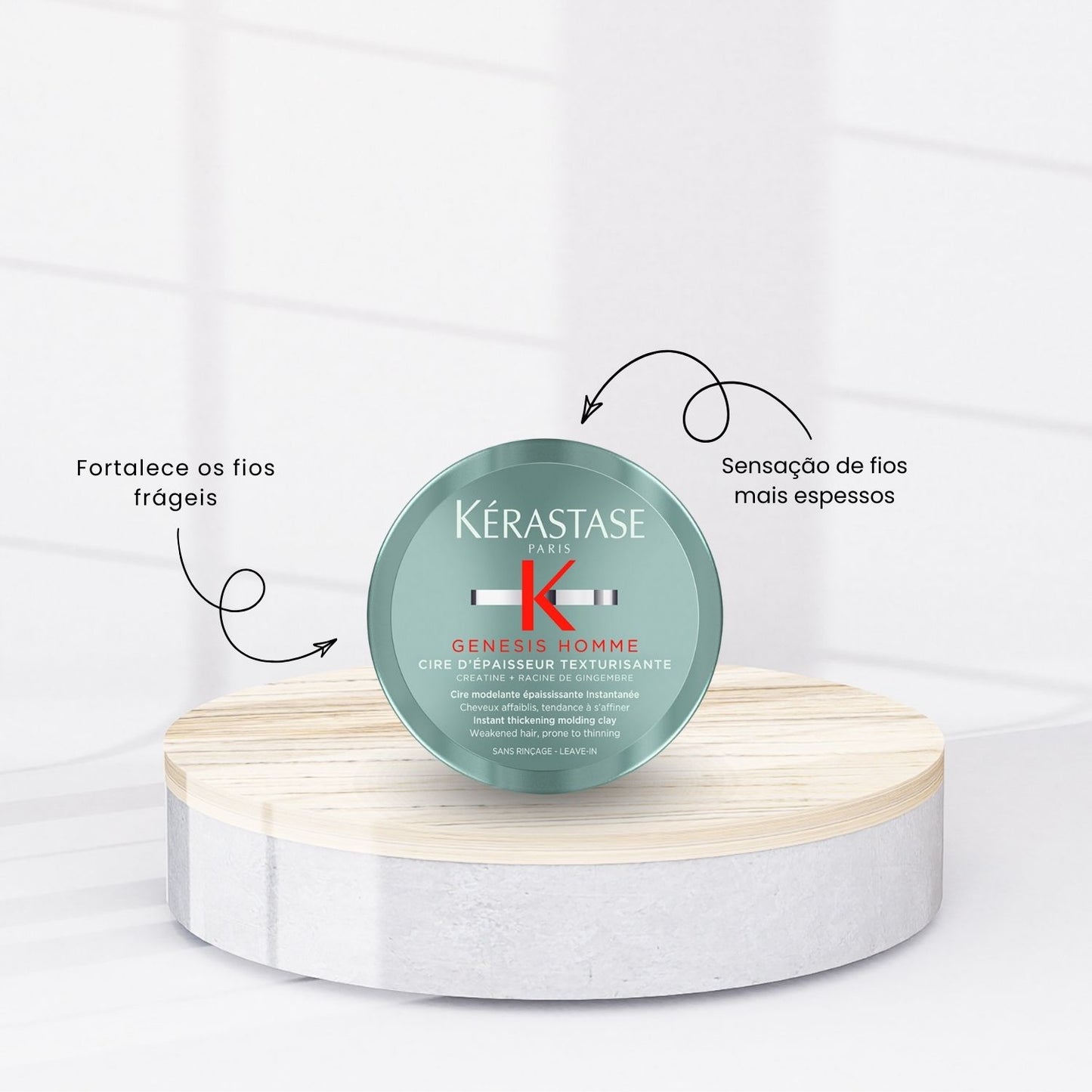 Kit Kérastase Genesis Homme Fortificante (4 Produtos)