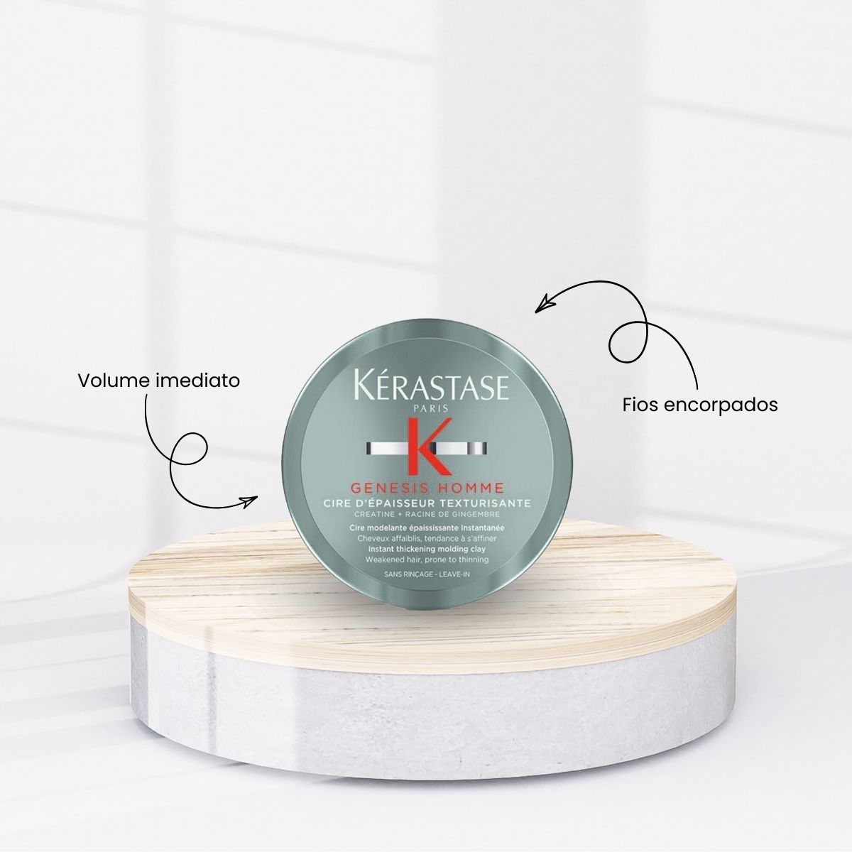 Kit Kérastase Genesis Homme Fortificante (3 Produtos)