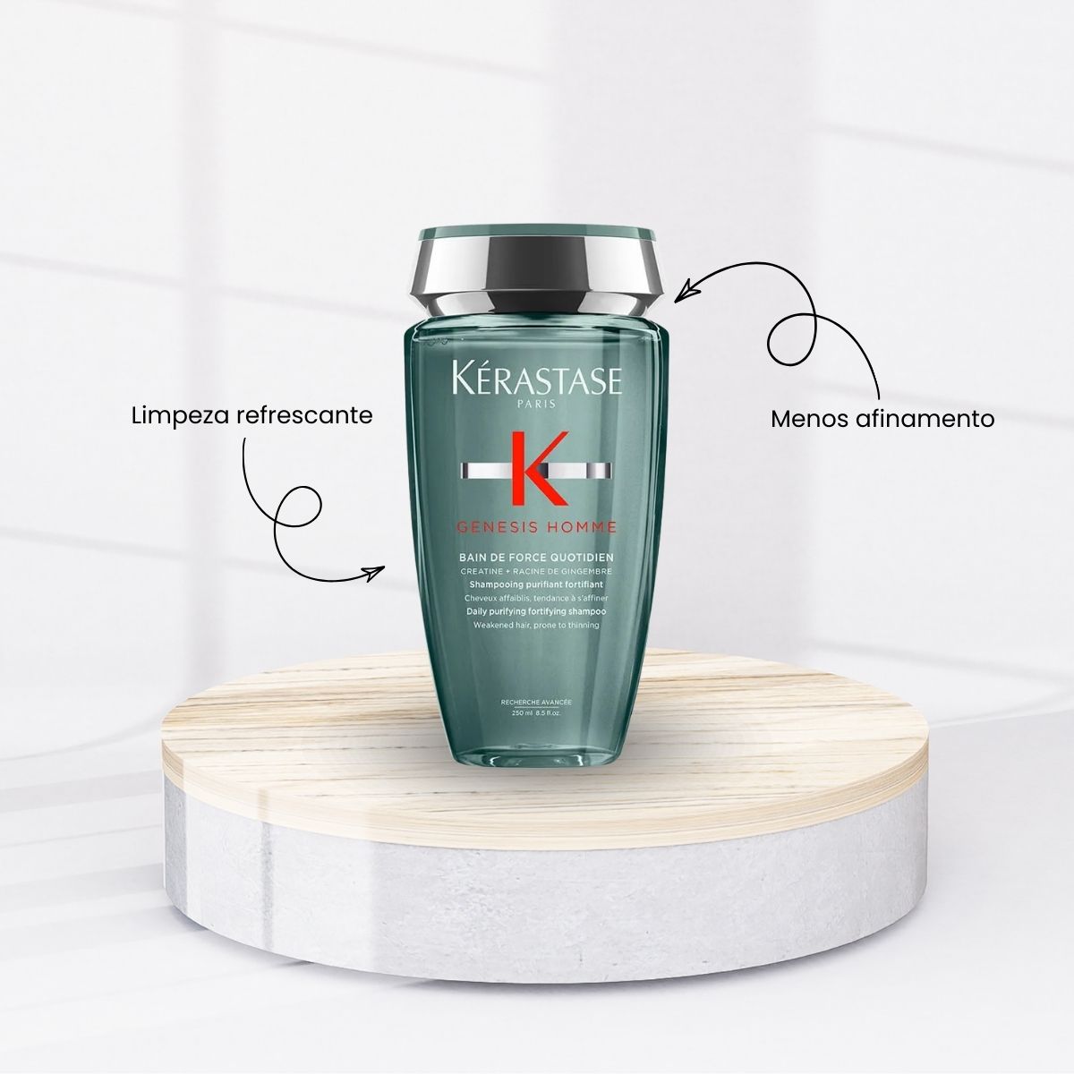 Kit Kérastase Genesis Homme Fortificante (2 Produtos)