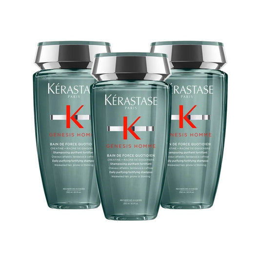 Kit Kérastase Genesis Homme Bain Force 3 Shampoo 250 ml