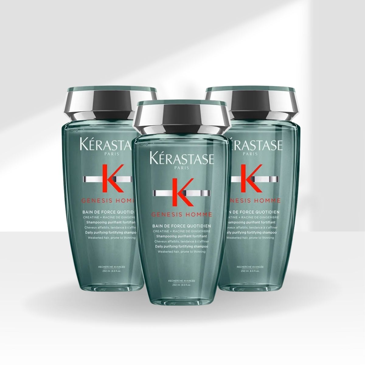 Kit Kérastase Genesis Homme Bain Force 3 Shampoo 250 ml