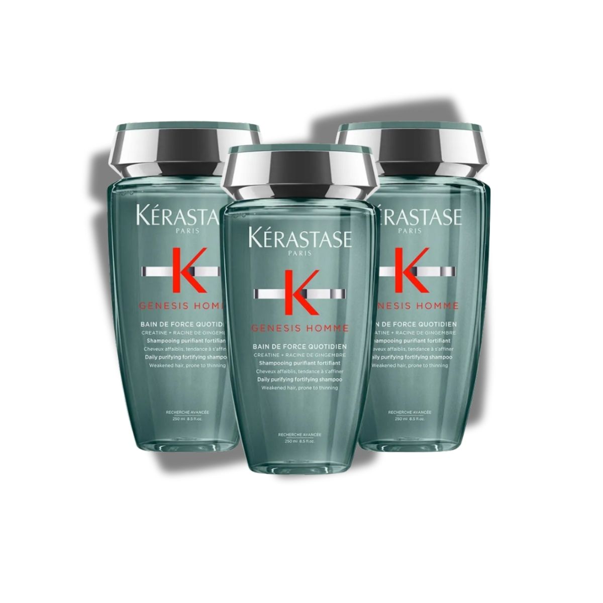 Kit Kérastase Genesis Homme Bain Force 3 Shampoo 250 ml