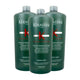 Kit Kérastase Genesis Homme Bain Force 3 Shampoo 1 Litro