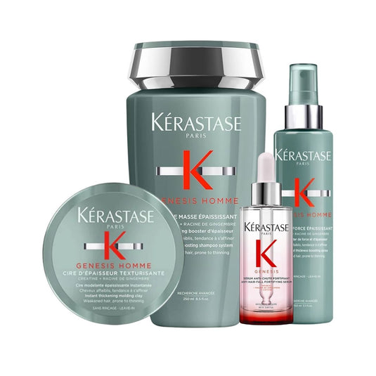 Kit Kérastase Genesis Homme Bain Masse (4 Produtos)