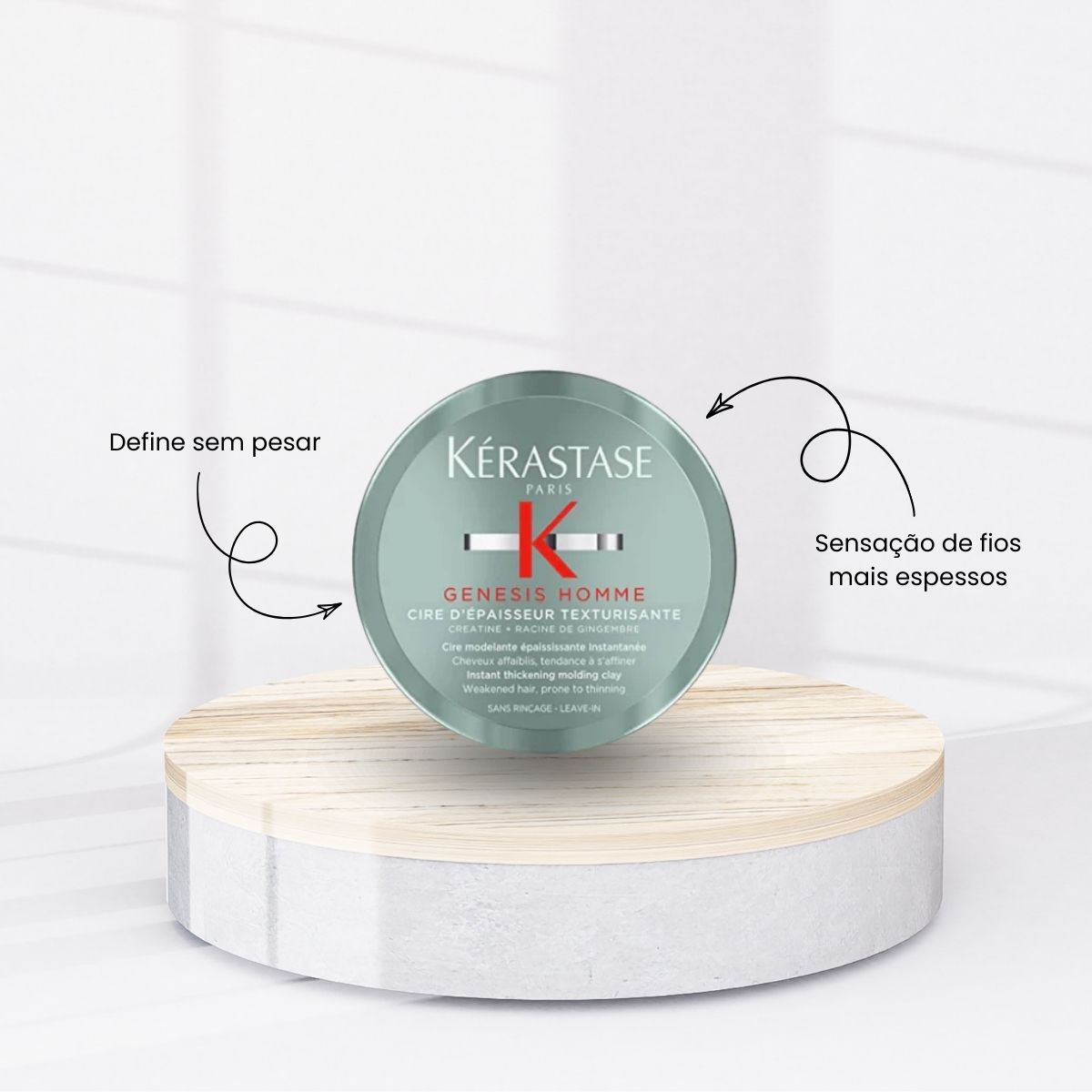 Kit Kérastase Genesis Homme Bain Masse (4 Produtos)
