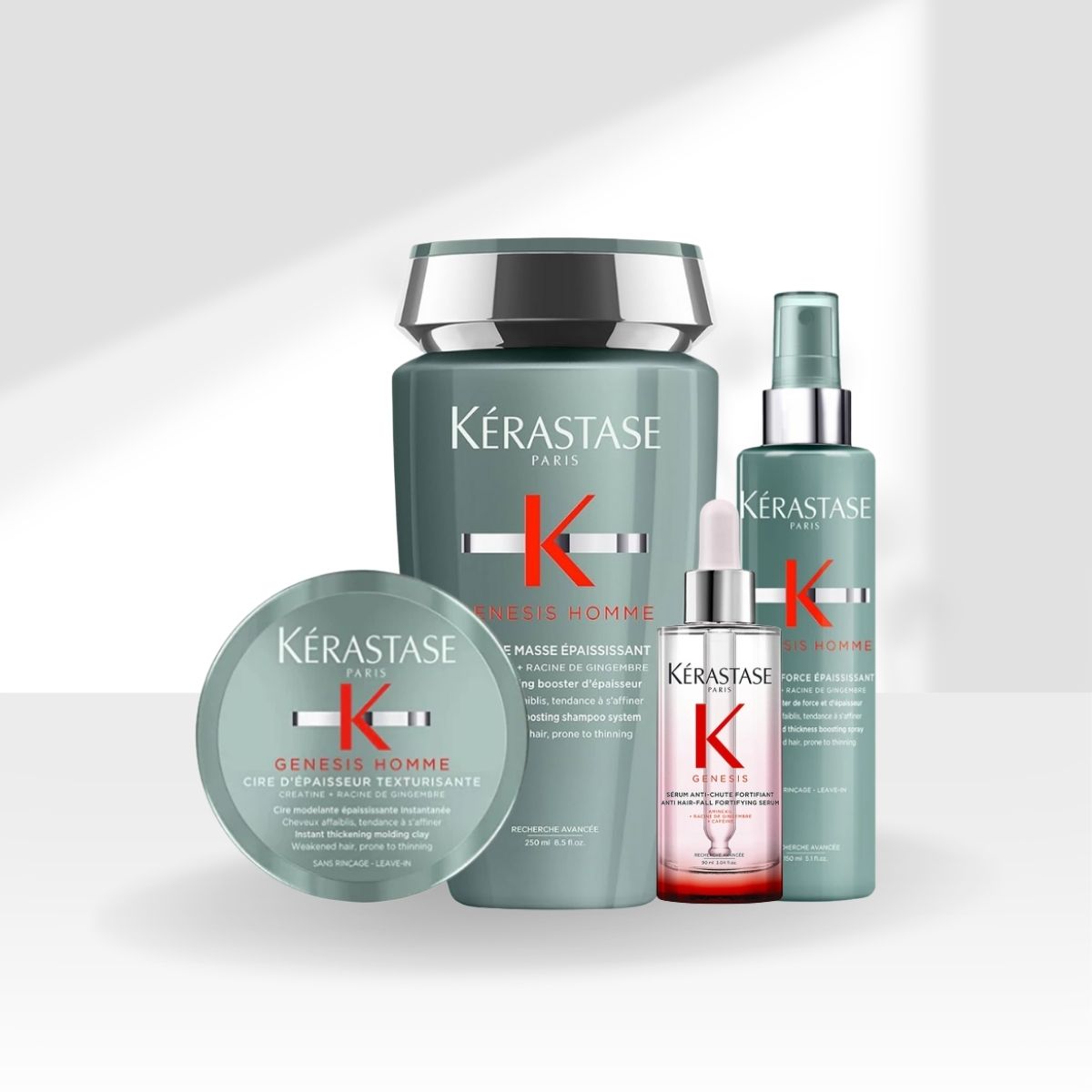 Kit Kérastase Genesis Homme Bain Masse (4 Produtos)